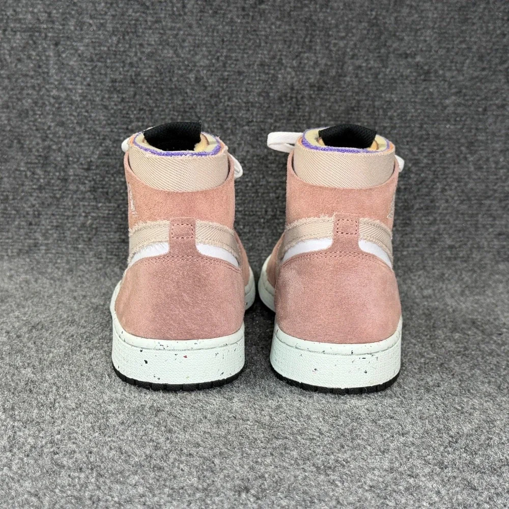 Jordan 1 High Zoom Air CMFT Shoes Men's 9.5 Fossil Stone Retro Athletic Sneakers